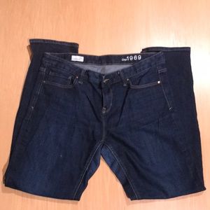 Gap real straight jean